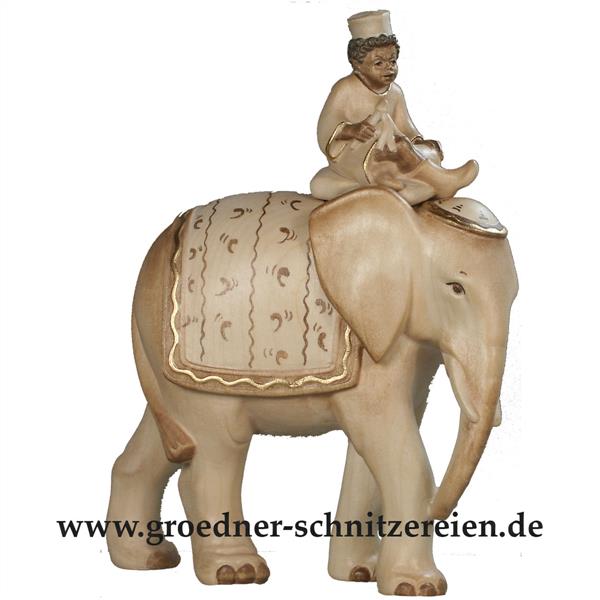 Elefant mit Page modern Elefant mit Page modern