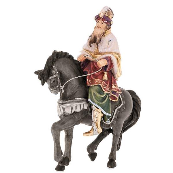 König reitend (Melchior) ohne Pferd