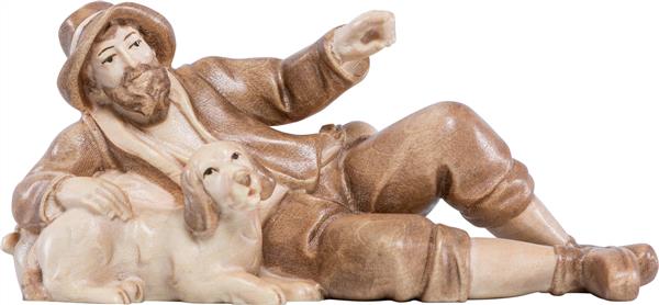 Hirt liegend mit Hund Neuheit 2025