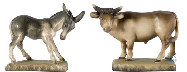 Paar Ochs und Esel Paar Ochs und Esel