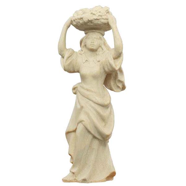 Frau mit Obstkorb