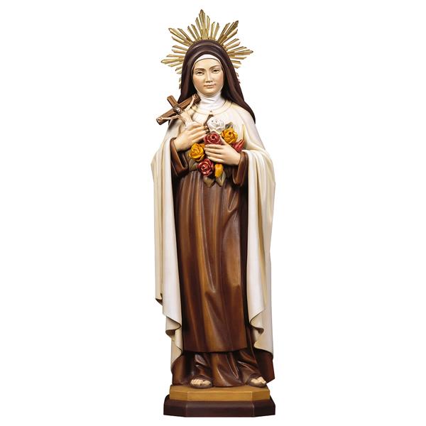 Hl. Therese von Lisieux mit Schein Hl. Therese von Lisieux mit Schein