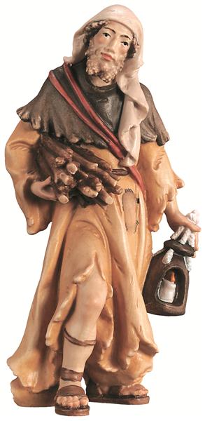 Hirte mit Holz und Laterne Hirte mit Holz und Laterne