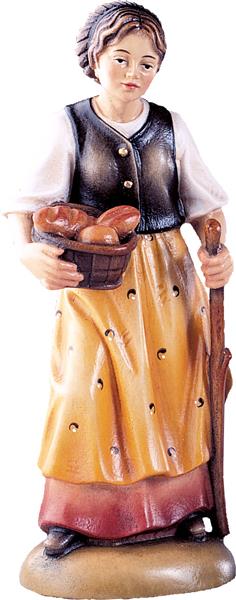 Hirtin mit Brot Hirtin mit Brot