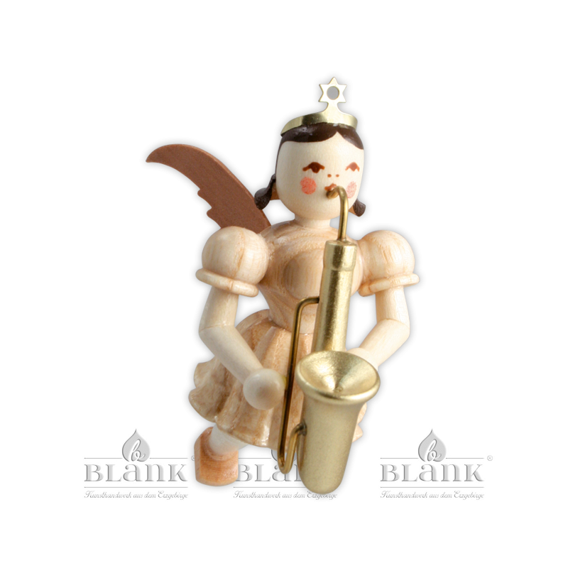 Schwebeengel Kurzrock mit Saxophon