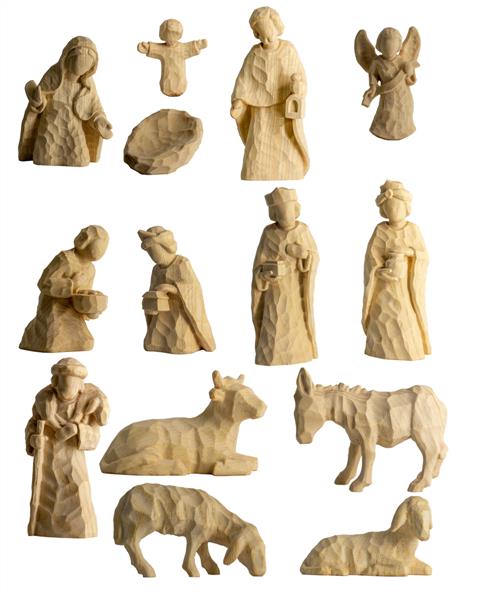 ANNA Krippe 14 Figuren ANNA Krippe 14 Figuren