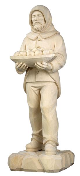 Berghäuer stehend mit Erzschale Berghäuer stehend mit Erzschale