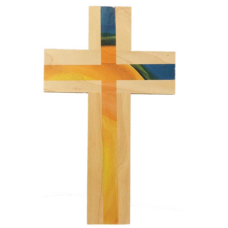 Kinderkreuz Kreuz Bunt