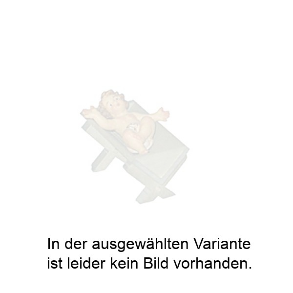 Jesukind mit Wiege 2-teilig Jesukind mit Wiege 2-teilig