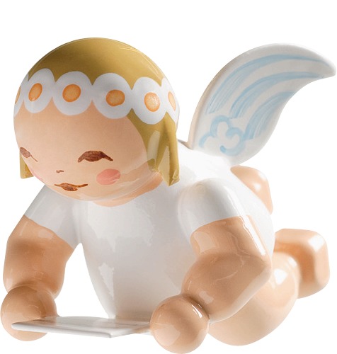 Schwebeengel mit Notenblatt