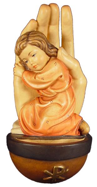 Weihwasserbecher Hand Mädchen
