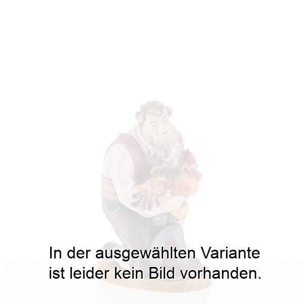 Kniender Hirt mit Hahn Kniender Hirt mit Hahn