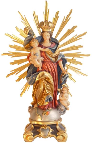 Strahlenkranzmadonna mit Kind Strahlenkranzmadonna mit Kind