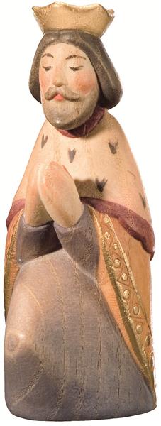 König kniend