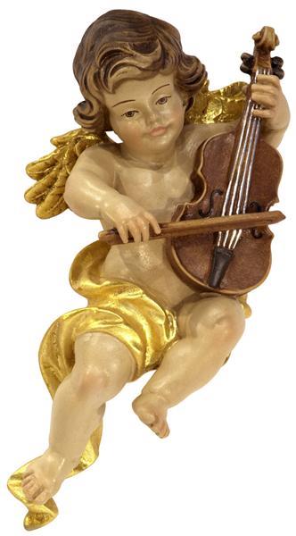 Putto mit Viola auf Knie Putto mit Viola auf Knie