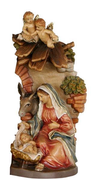 Maria, Jesu und Esel