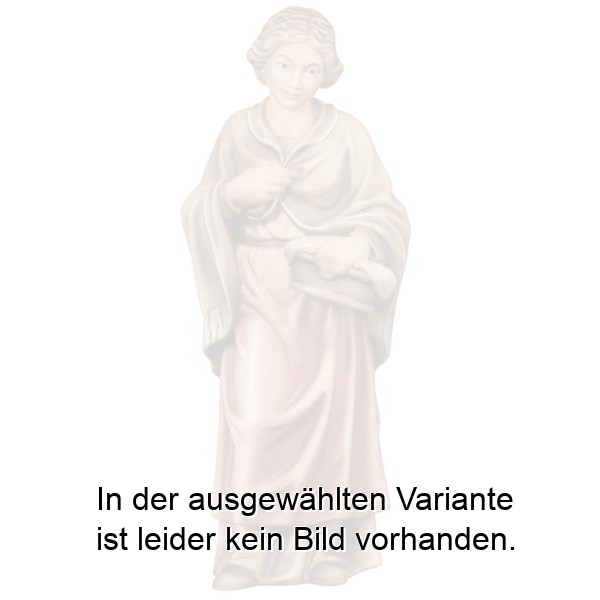 Magd stehend mit Korb