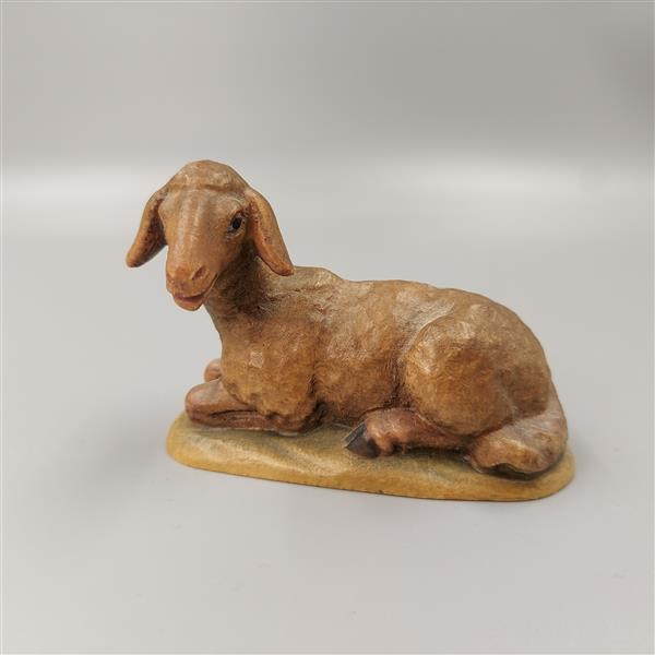 Schaf liegend dunkel