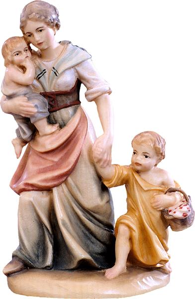Hirtin mit Kinder Hirtin mit Kinder