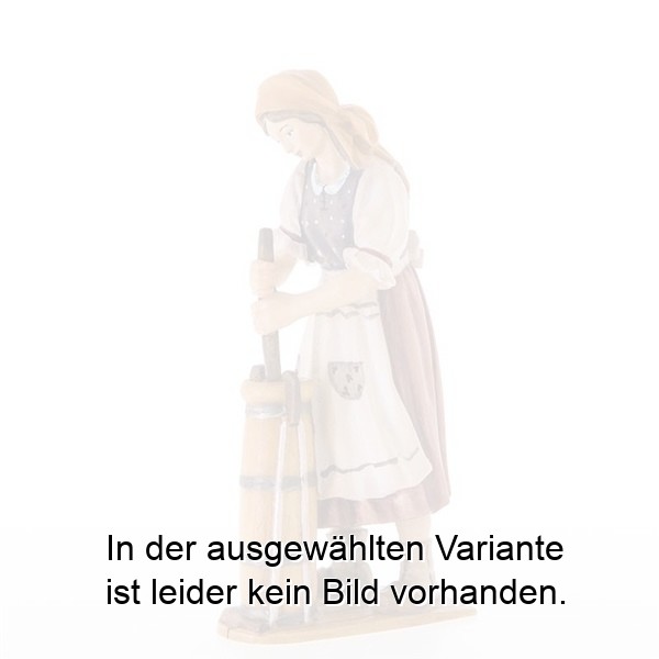 Bäuerin beim Butterschlagen Bäuerin beim Butterschlagen