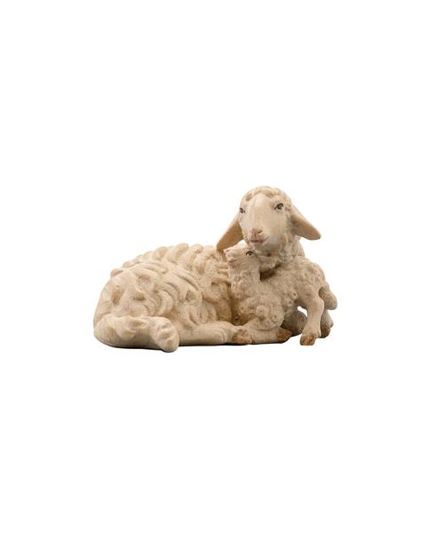 SI Schaf liegend mit Lamm