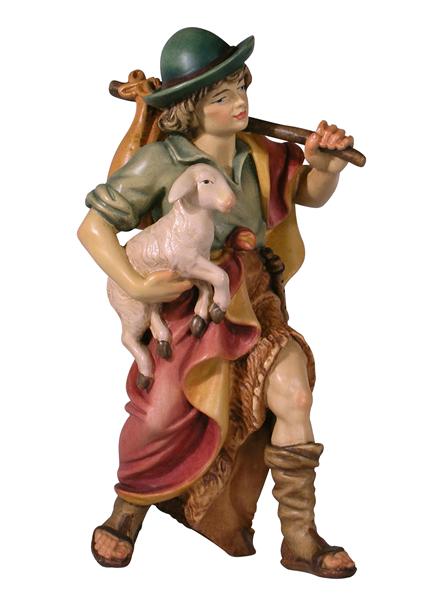 Junge mit Schaf Junge mit Schaf