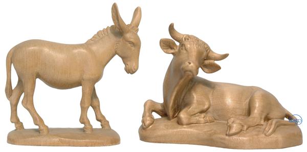 Paar Ochs und Esel Paar Ochs und Esel