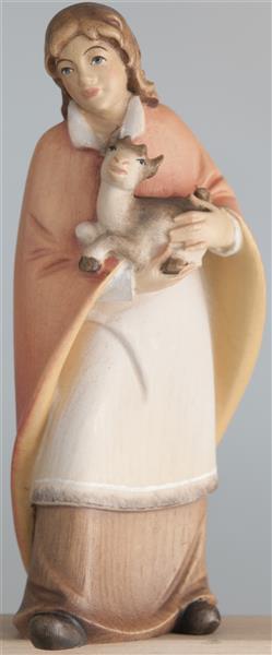 Hirtenmädchen mit Ziegenkitz Hirtenmädchen mit Ziegenkitz