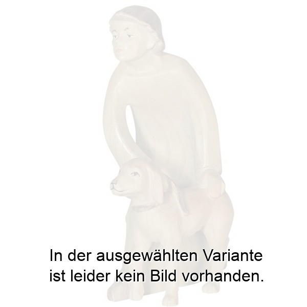 Hirte mit Hund Leo-Krippe - Esche Hirte mit Hund Leo-Krippe - Esche