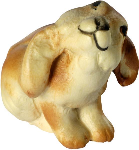 Hasenjunge Backe kratzend