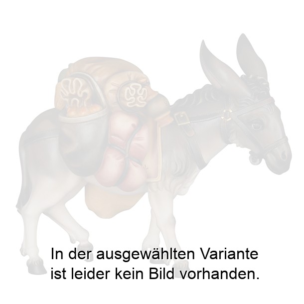 Esel mit Gepäck - Flucht nach Ägypten