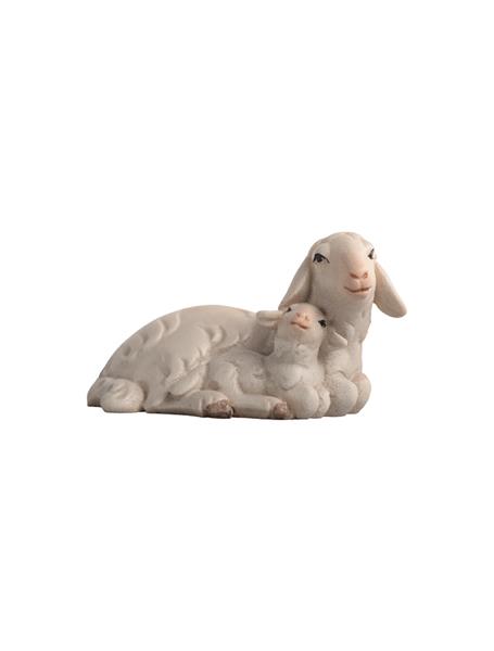 LI Schaf liegend mit Lamm LI Schaf liegend mit Lamm
