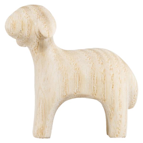 Lamm neugierig stehend Lamm neugierig stehend