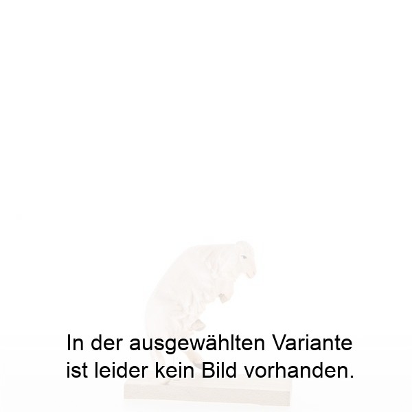 Lamm vor Freude hüpfend
