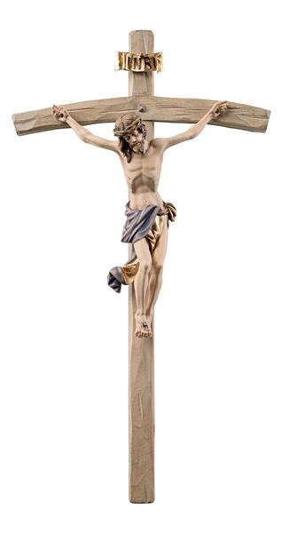 Christus Benedikt mit Kreuz gebogen