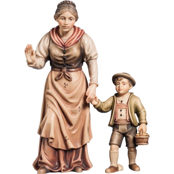 Bäuerin mit Hirtenbub 2t. Bäuerin mit Hirtenbub 2t.