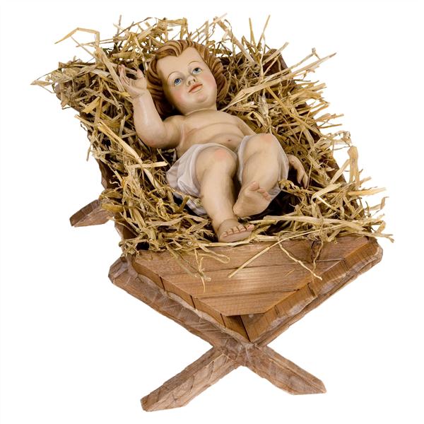 Jesuskind mit Wiege