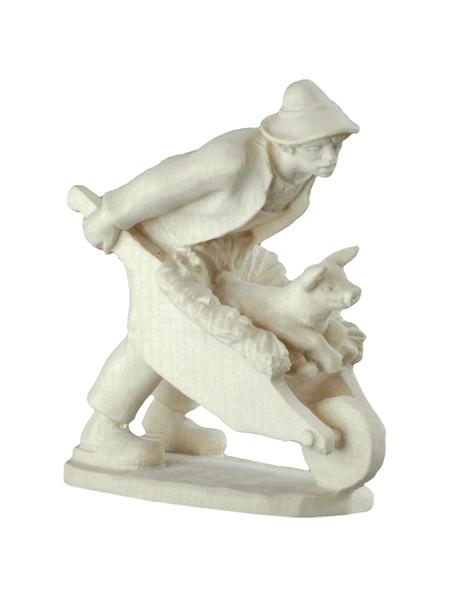 Hirte mit Schubkarren Hirte mit Schubkarren