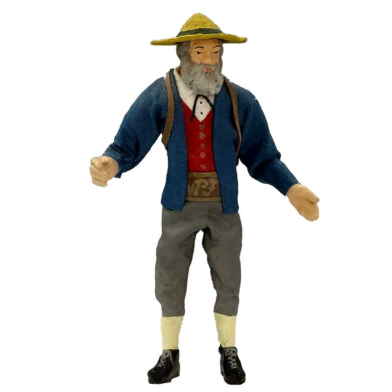 Hirt mit Rucksack Hirt mit Rucksack