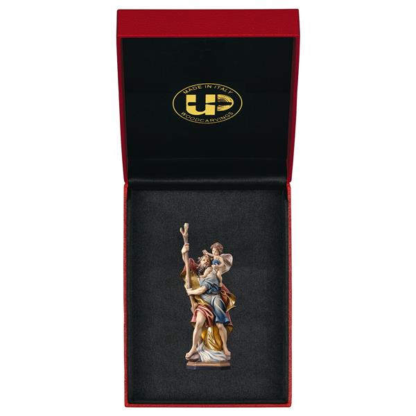 Hl. Christophorus mit Kind + Etui Exclusive