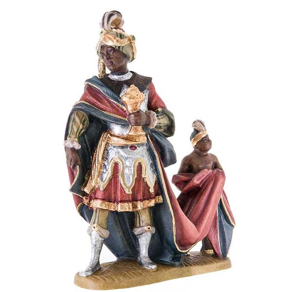 König Mohr mit Schleppenträger König Mohr mit Schleppenträger