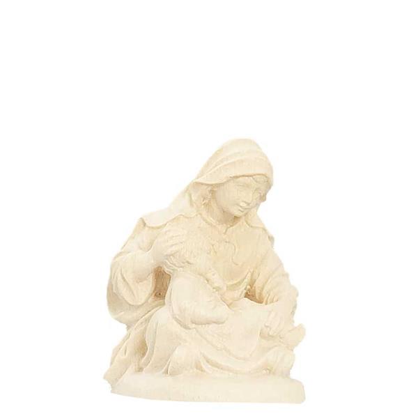 Hirtin am Feuer sitzend Hirtin am Feuer sitzend