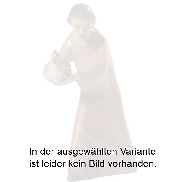 Hirt mit Henne Leo-Krippe