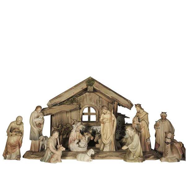 Leonie Krippe 13 Figuren + Bergstall Leonie Krippe 13 Figuren + Bergstall