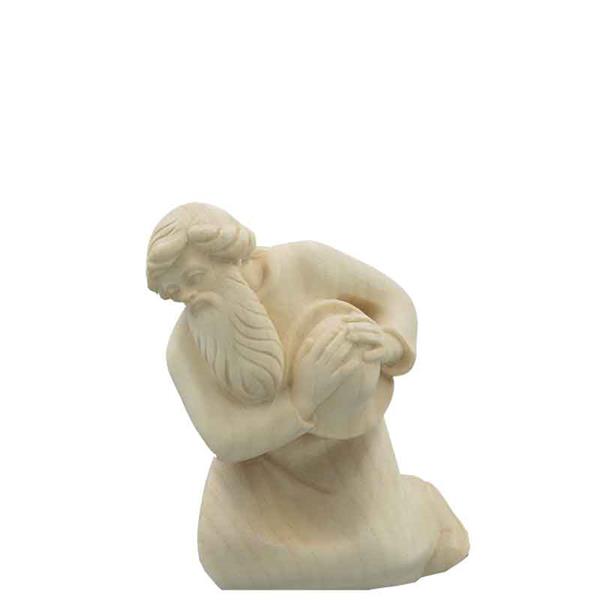 Hirt kniend mit Hut modern Hirt kniend mit Hut modern