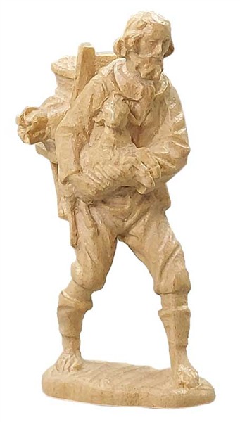 Kraxenträger mit Lamm