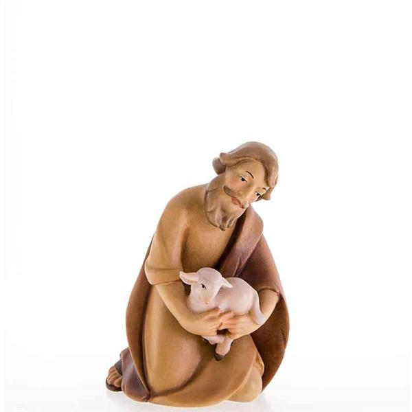 Kniender Hirt mit Lamm Kniender Hirt mit Lamm