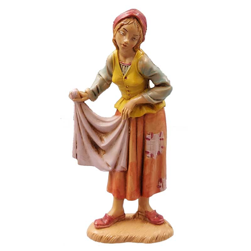 Frau mit Tuch