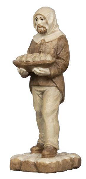 Berghäuer stehend mit Erzschale