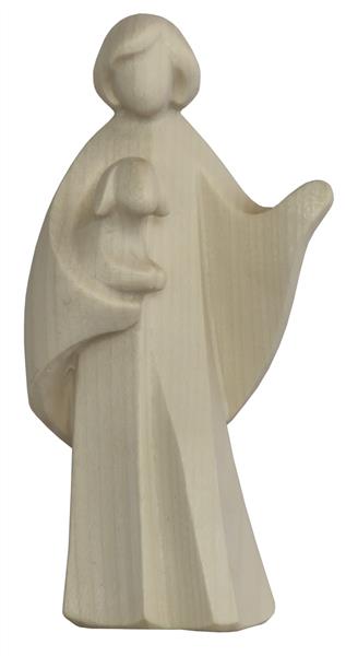 Hirt mit Schaf stehend Hirt mit Schaf stehend